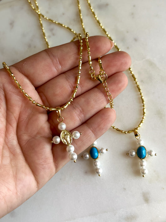 Virgen Turquesa Chain