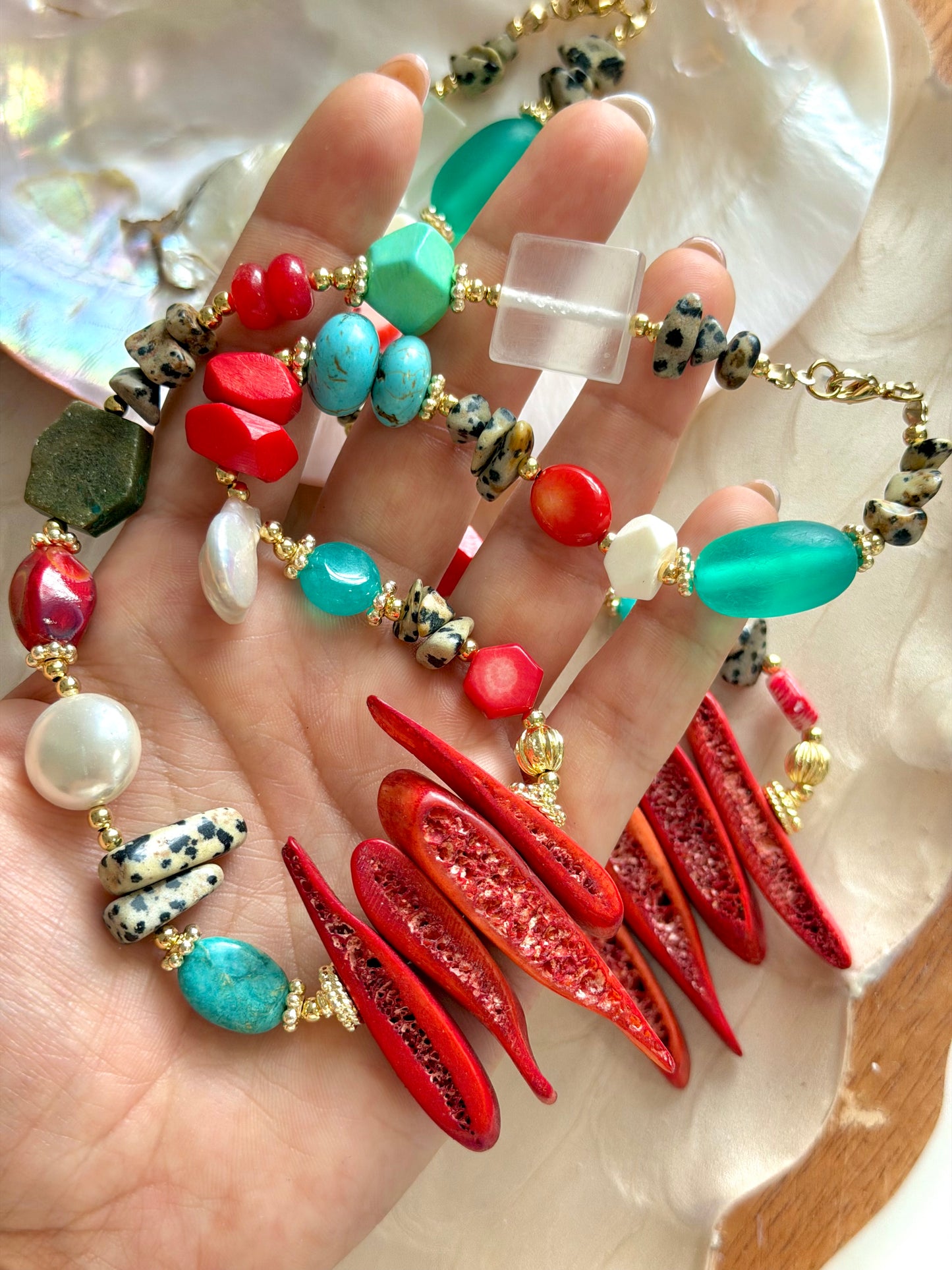 Carmesí Necklace