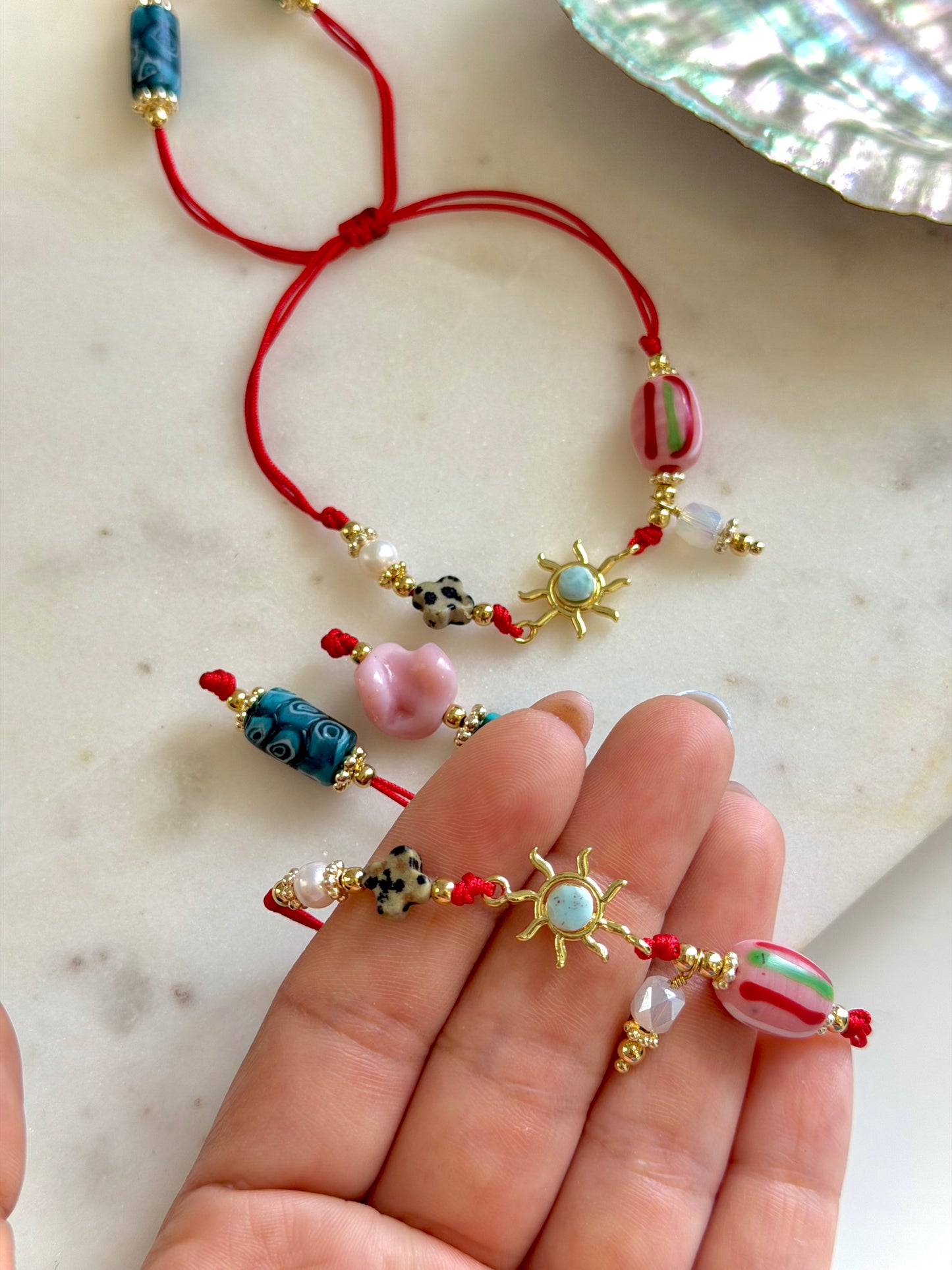 Larimar del Sol Bracelets