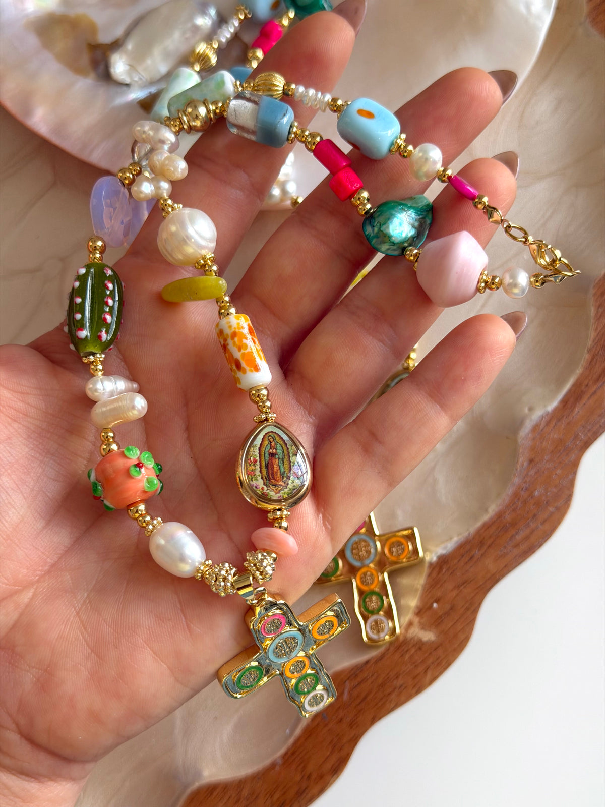 San Benito Cross Necklace