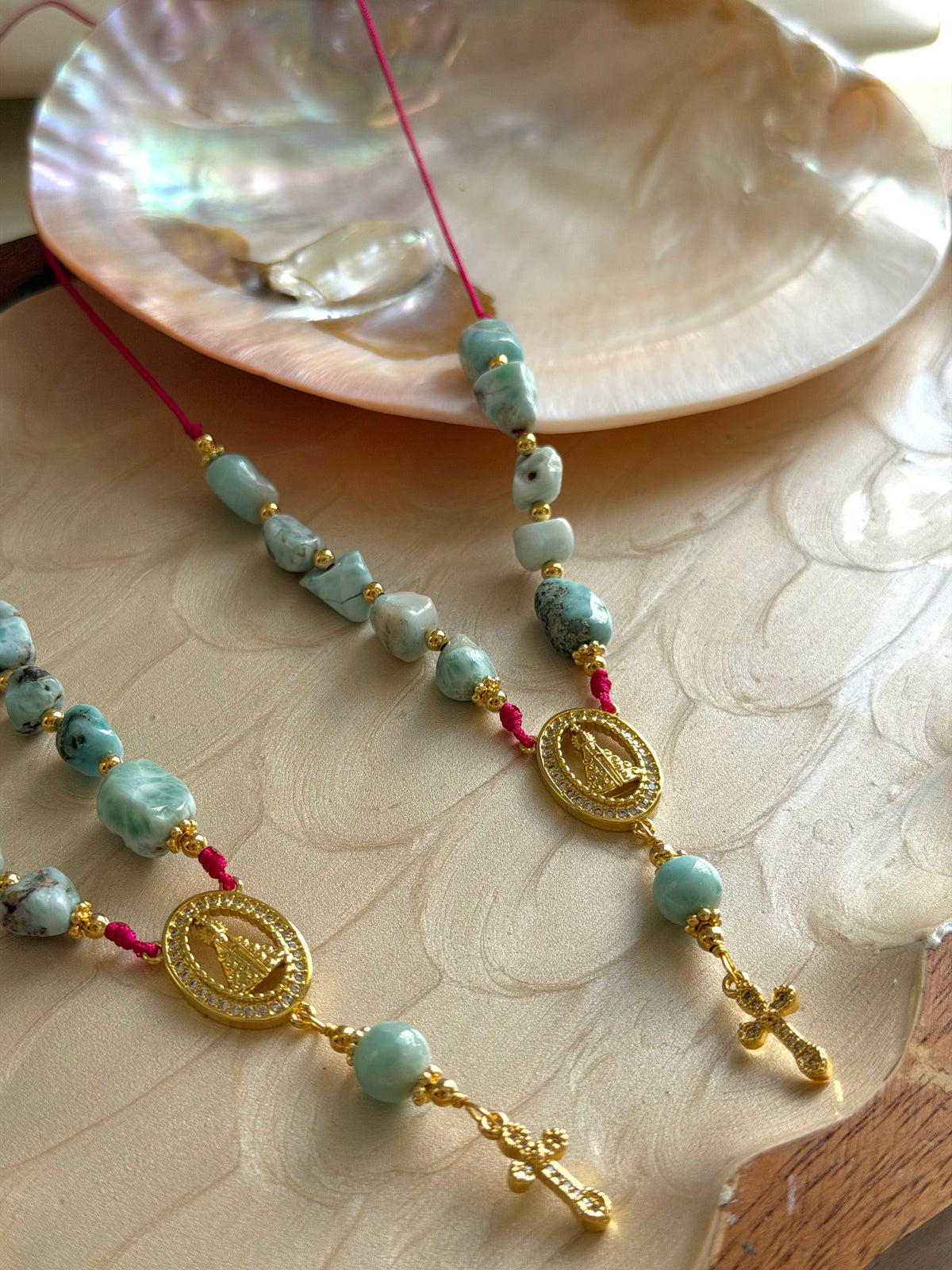 Larimar 2.0 Decenary Necklace