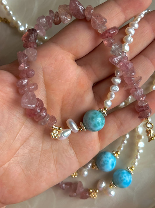 Larimar Necklace