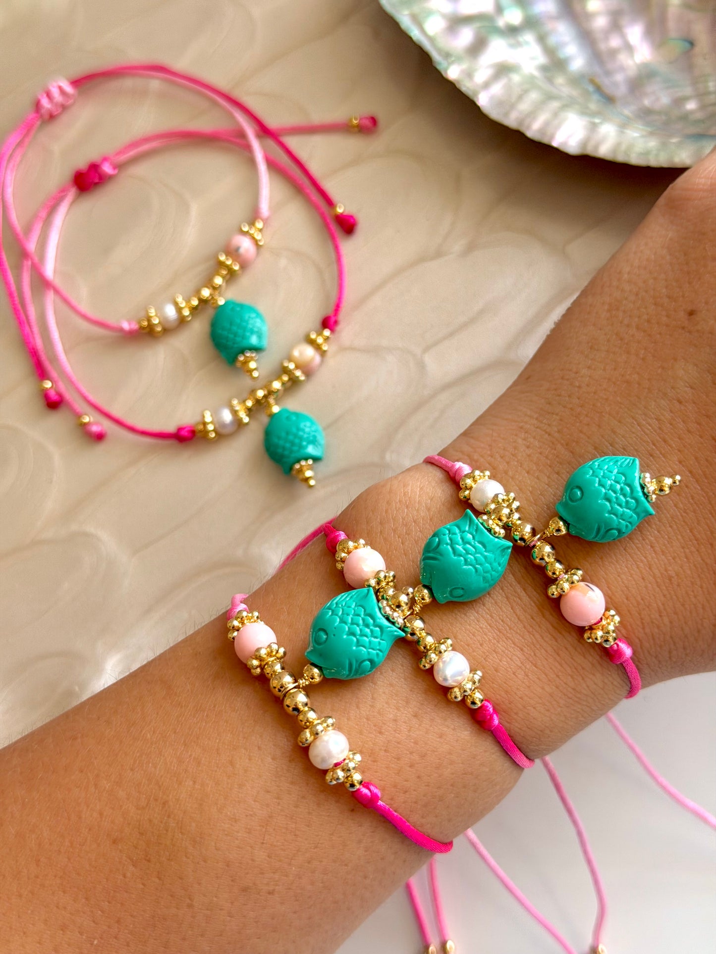 Fishy Turquesa Bracelets