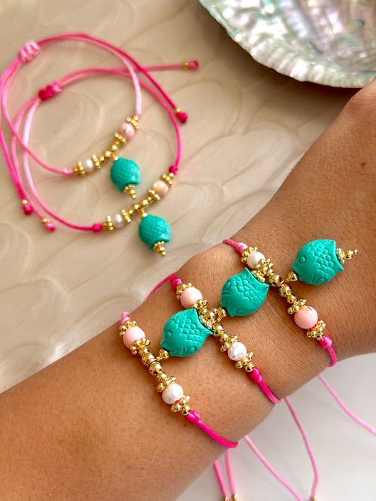 Fishy Turquesa Bracelets
