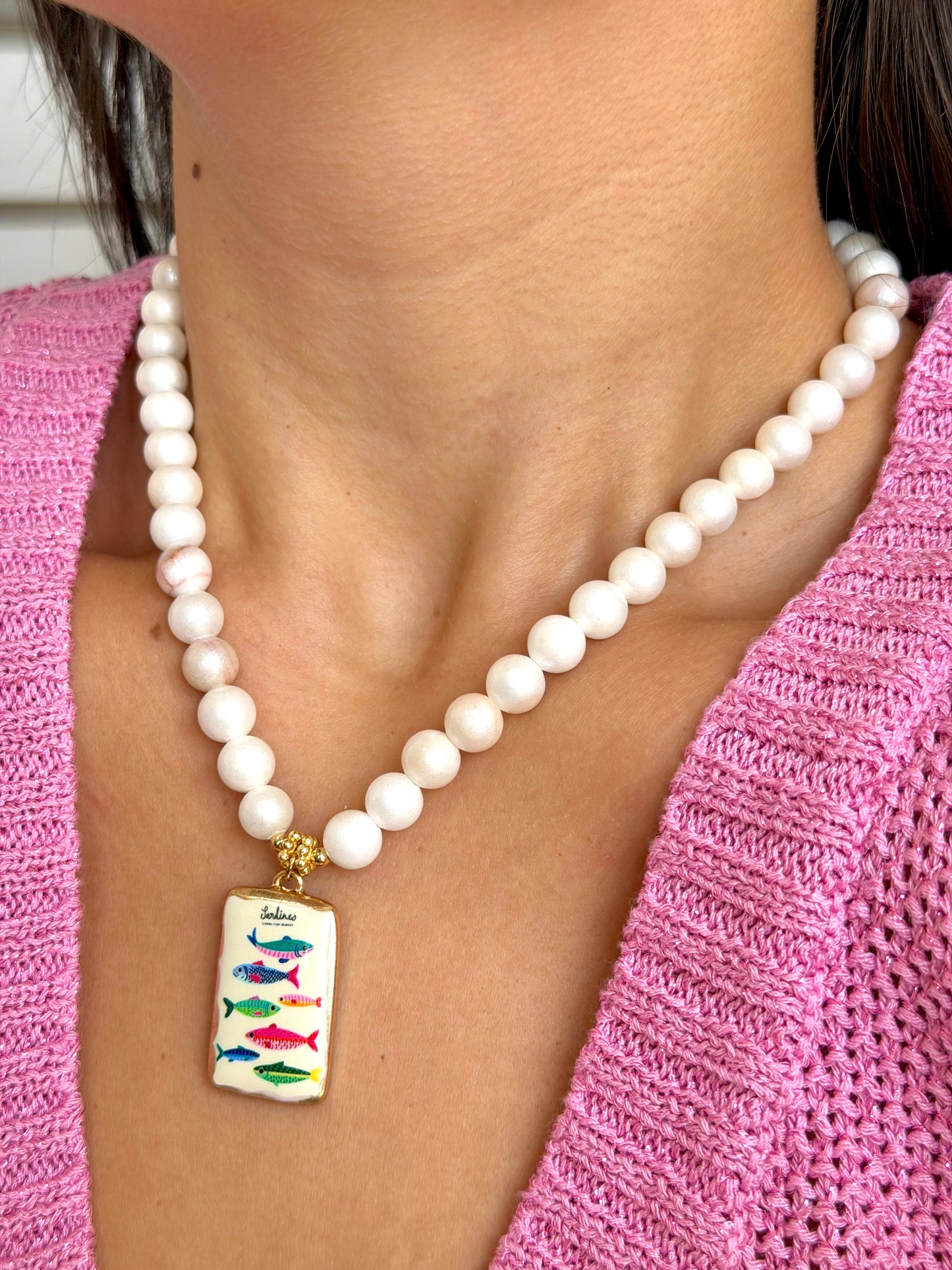 Pez Perlado Necklace