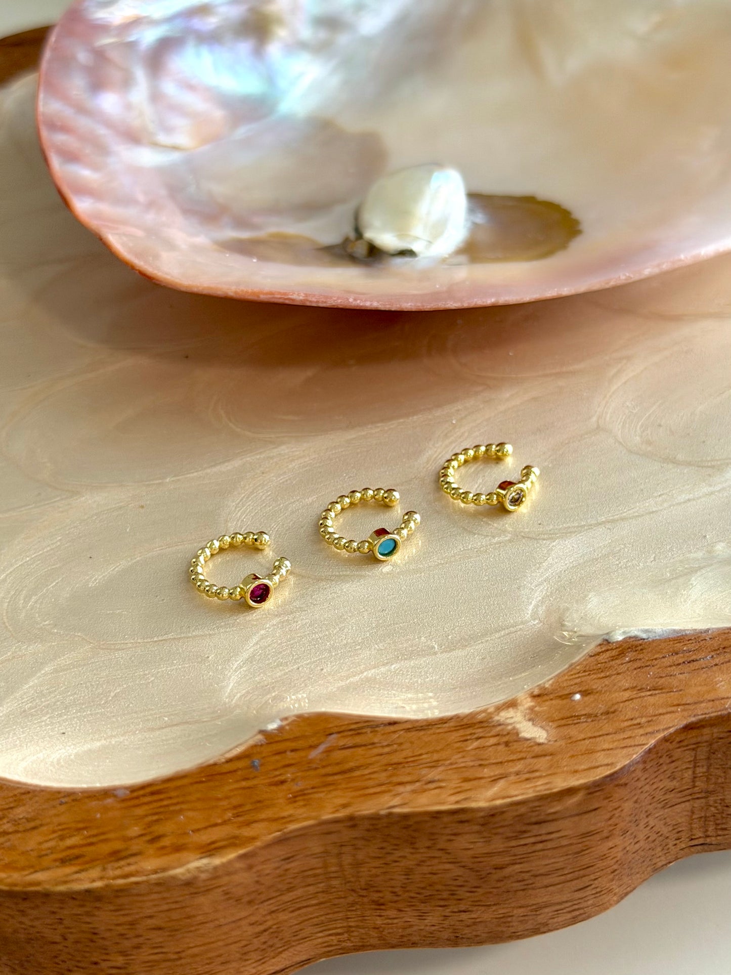 Mini Zirconia Earcuffs
