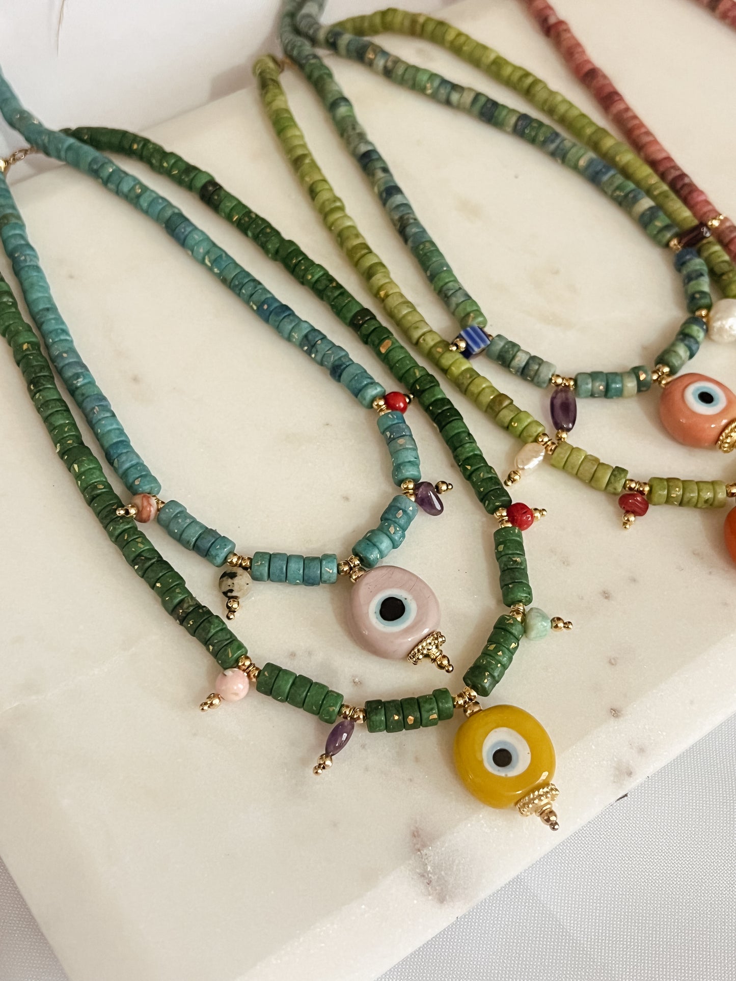 Eye Jade Necklace