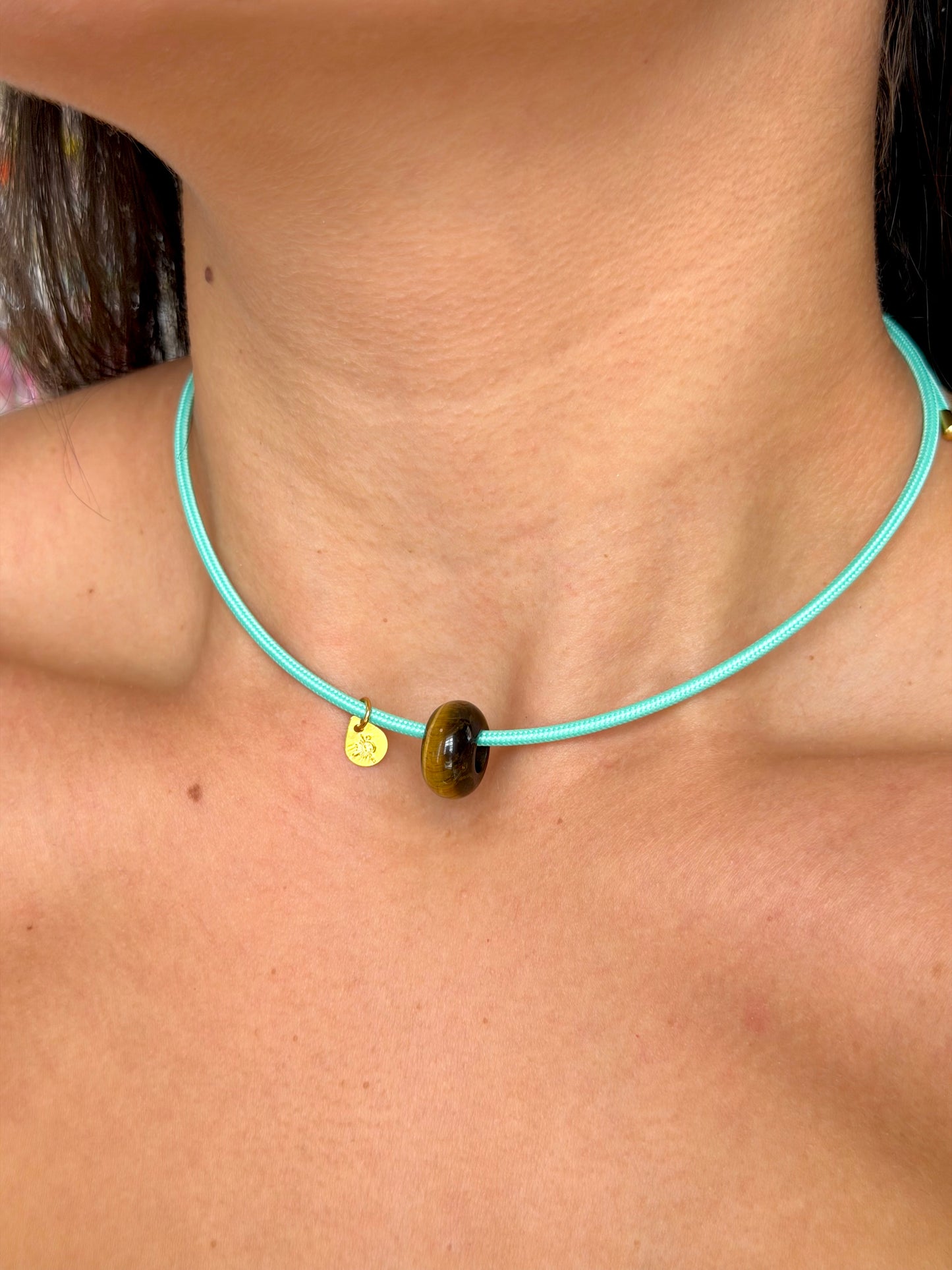 Tiger eye Magnetic Cord