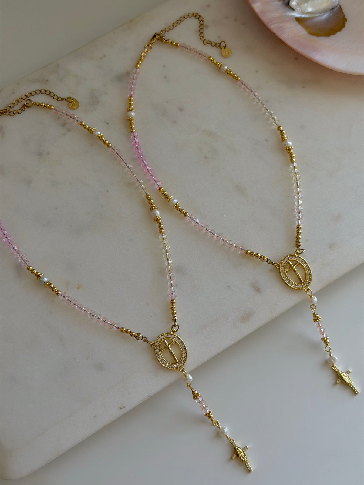Magníficat Rosary Necklace