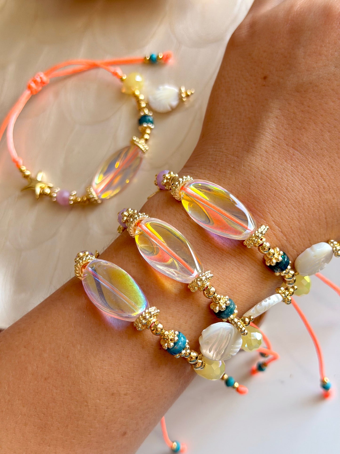 Cristal de mar Bracelets