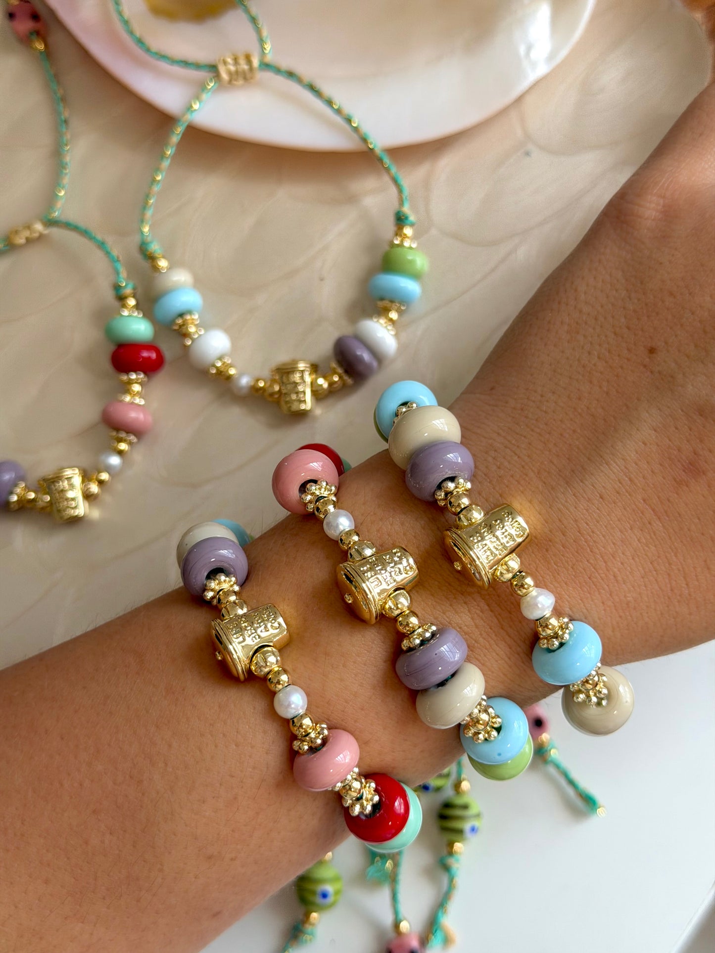 Life begins after coffee Bracelet