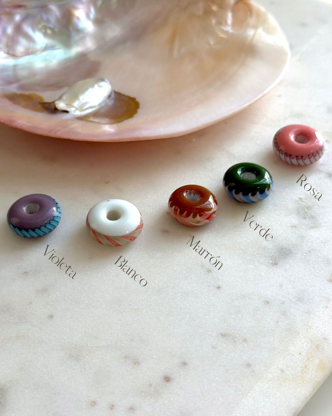 Murano Donut Charm