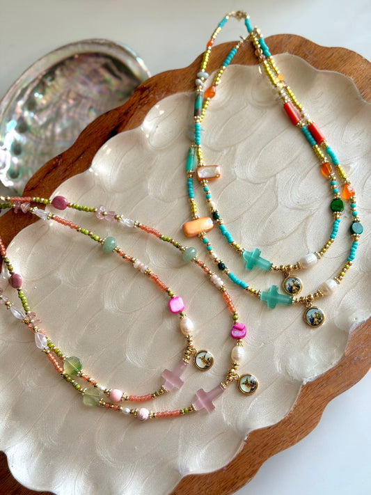 Camino con Dios Necklace