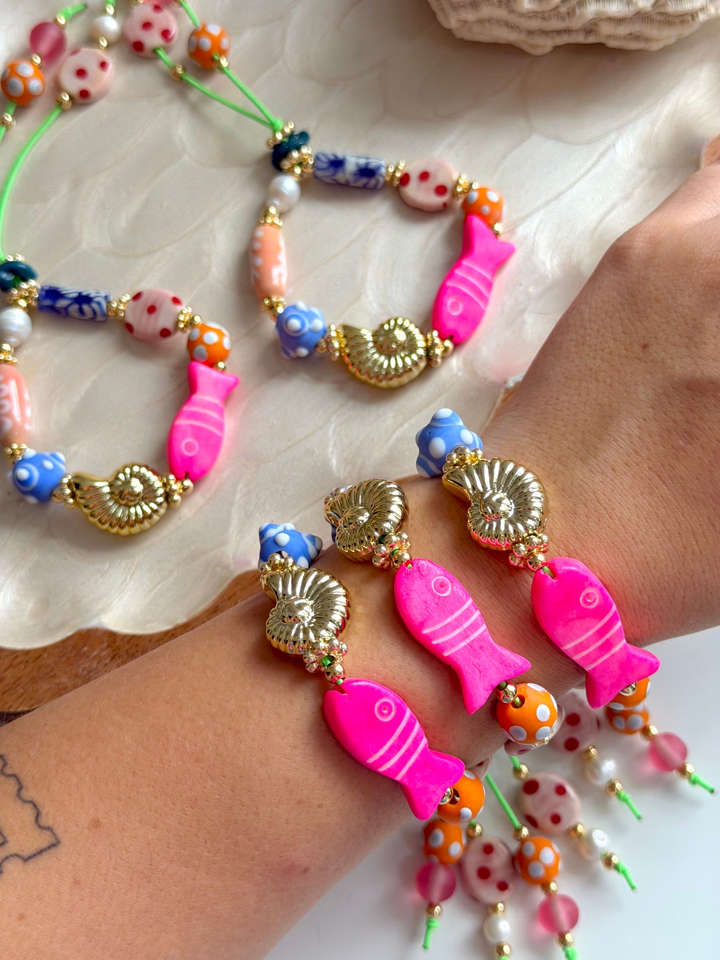 Arena Rosa Bracelets