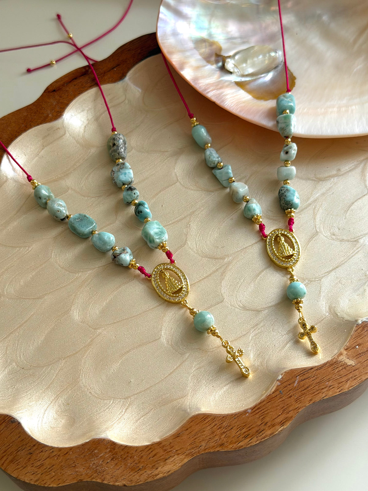 Larimar 2.0 Decenary Necklace