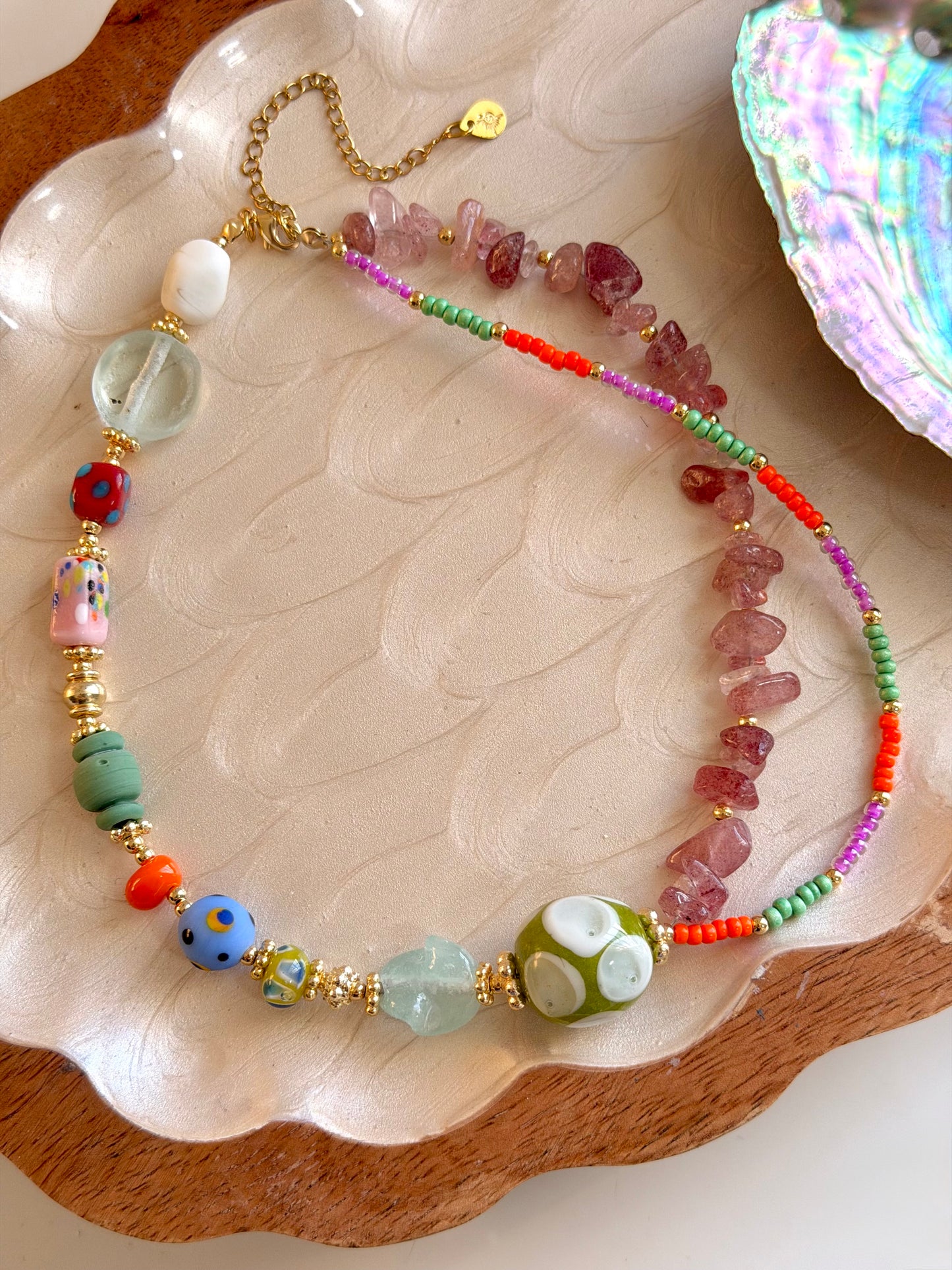 Cherry Bloom Necklace