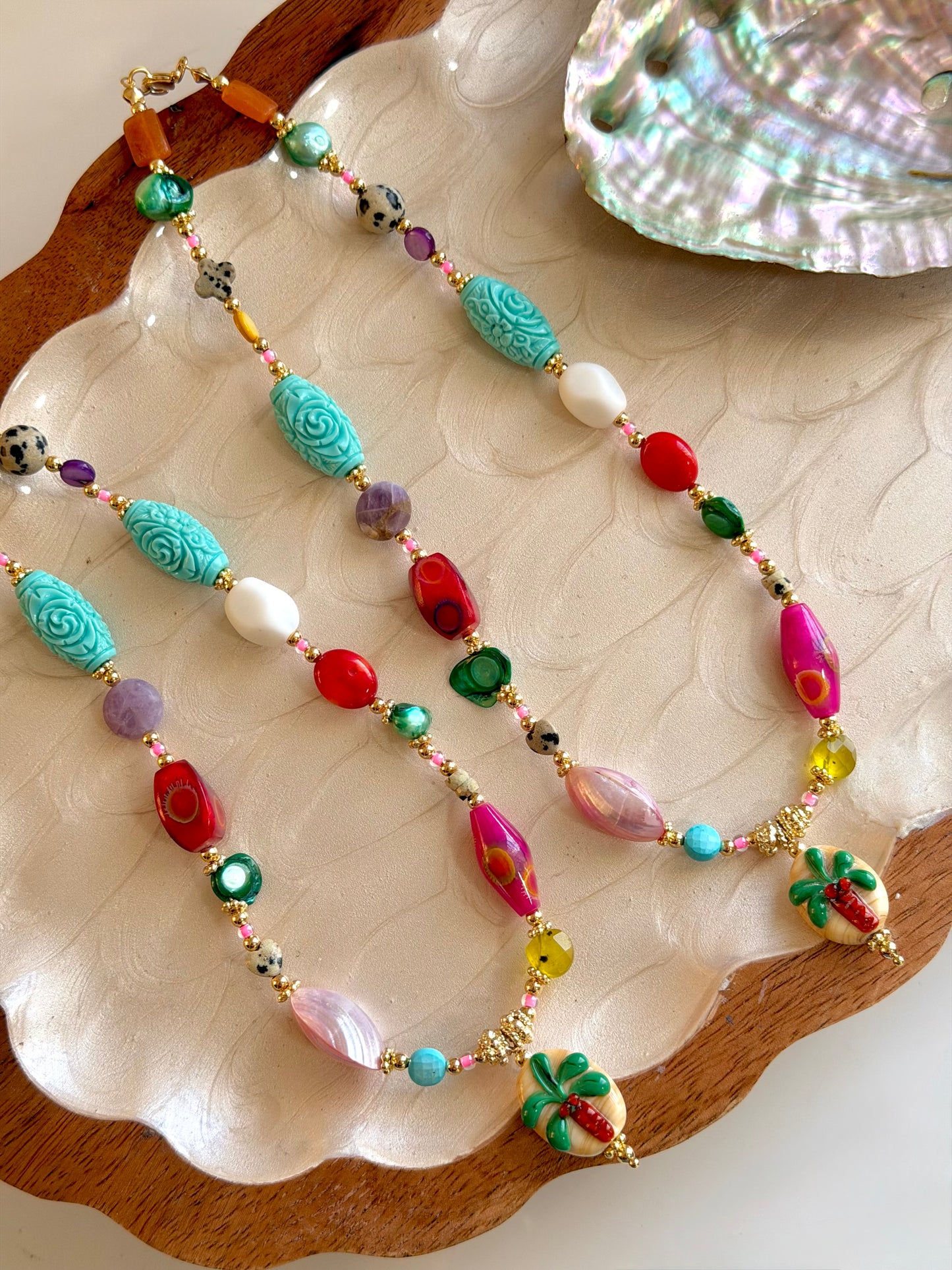 Palmeras Necklace