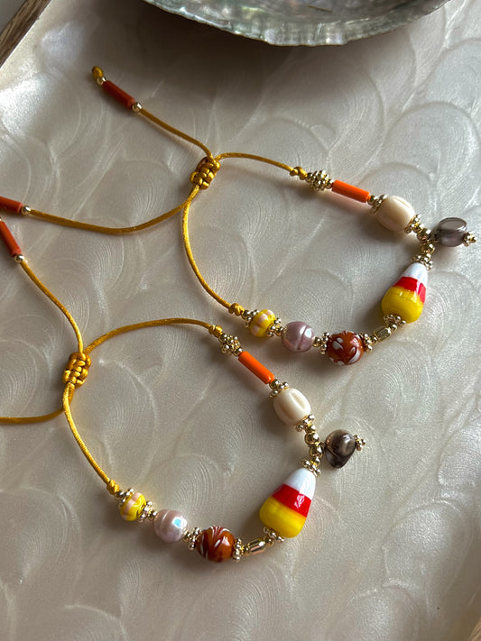 Candy Corn Bracelets