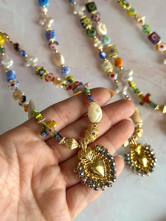 Millefiori Sagrado Necklace
