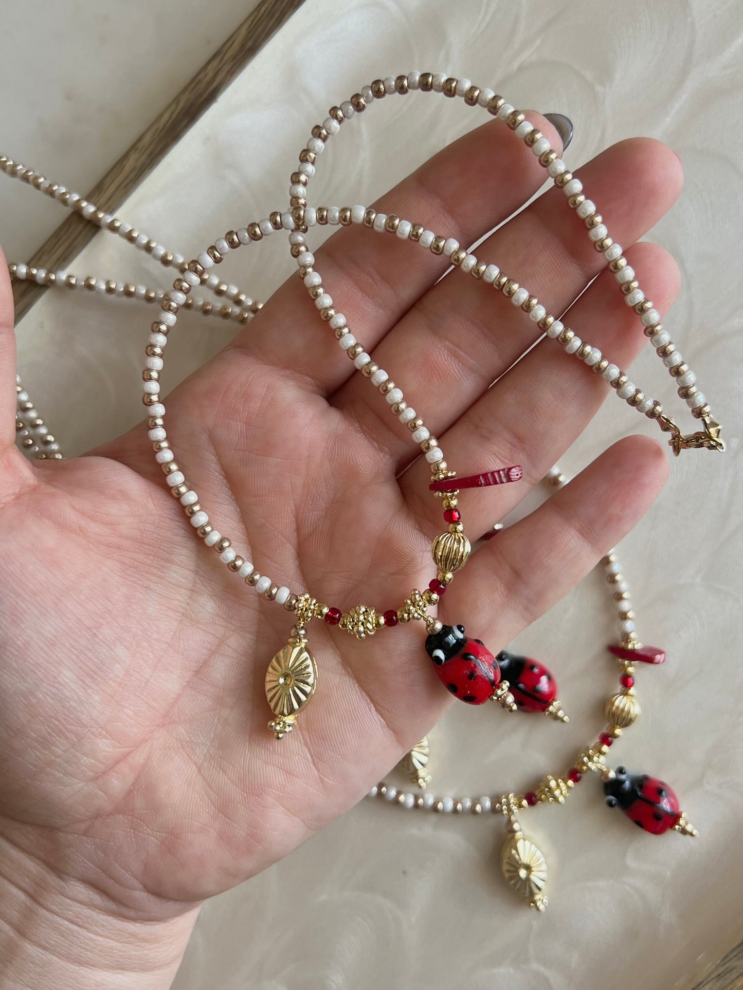 Ladybug Necklace