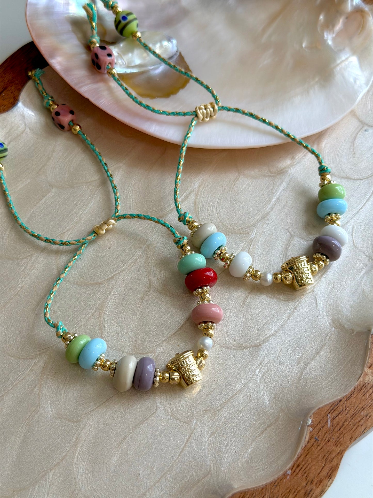 Life begins after coffee Bracelet
