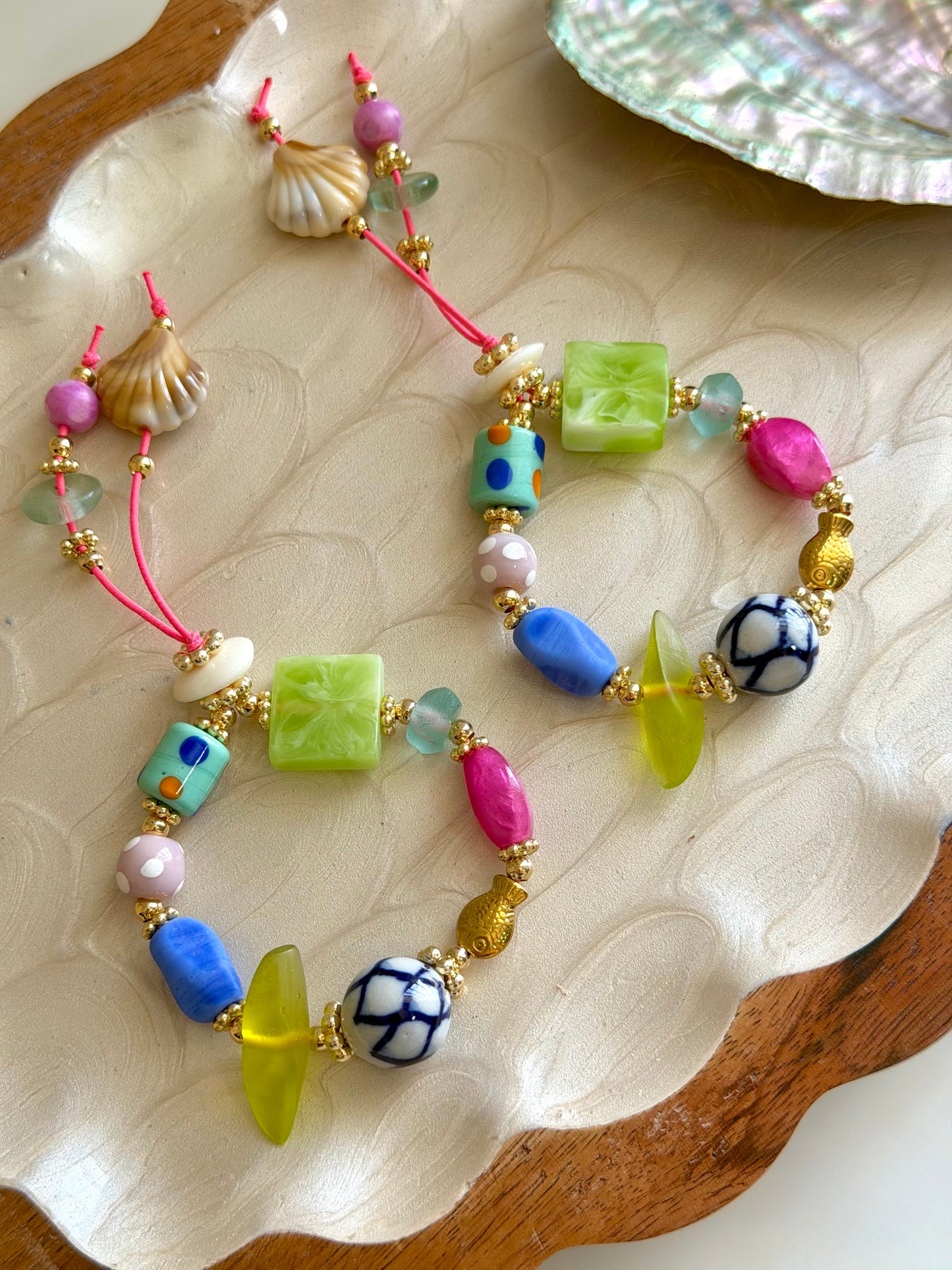 Green Fish Bracelets