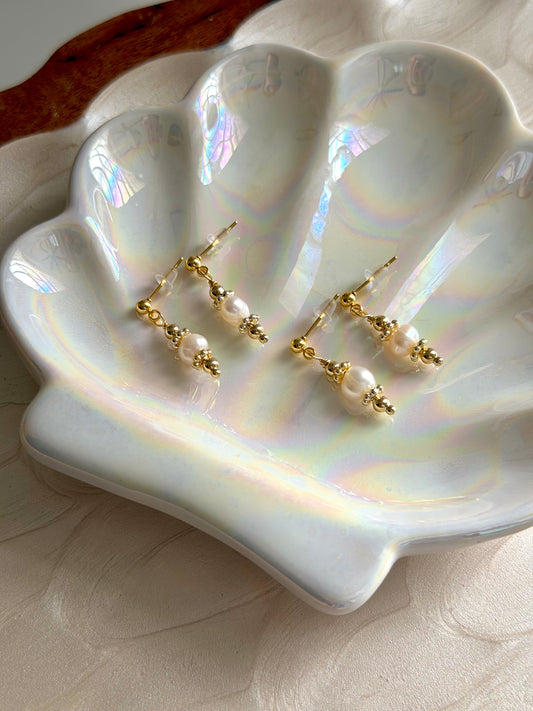 Pearl Basic Earrings
