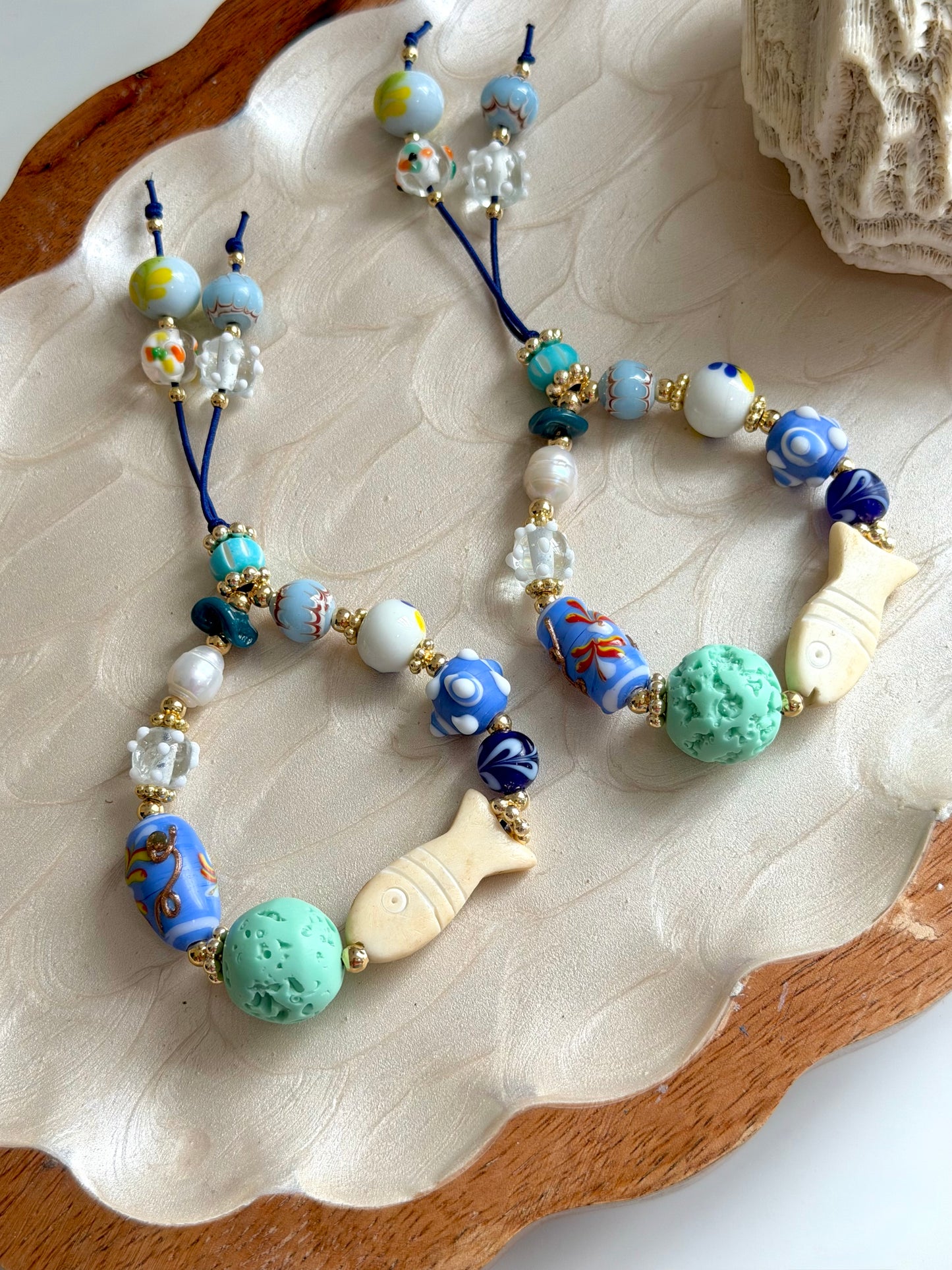 Mar Azul Bracelets