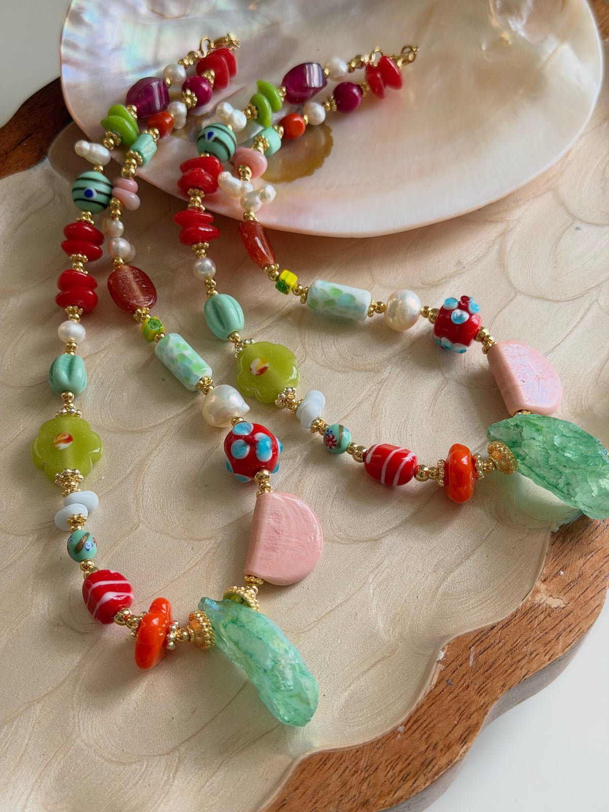 Green Quartz Necklace