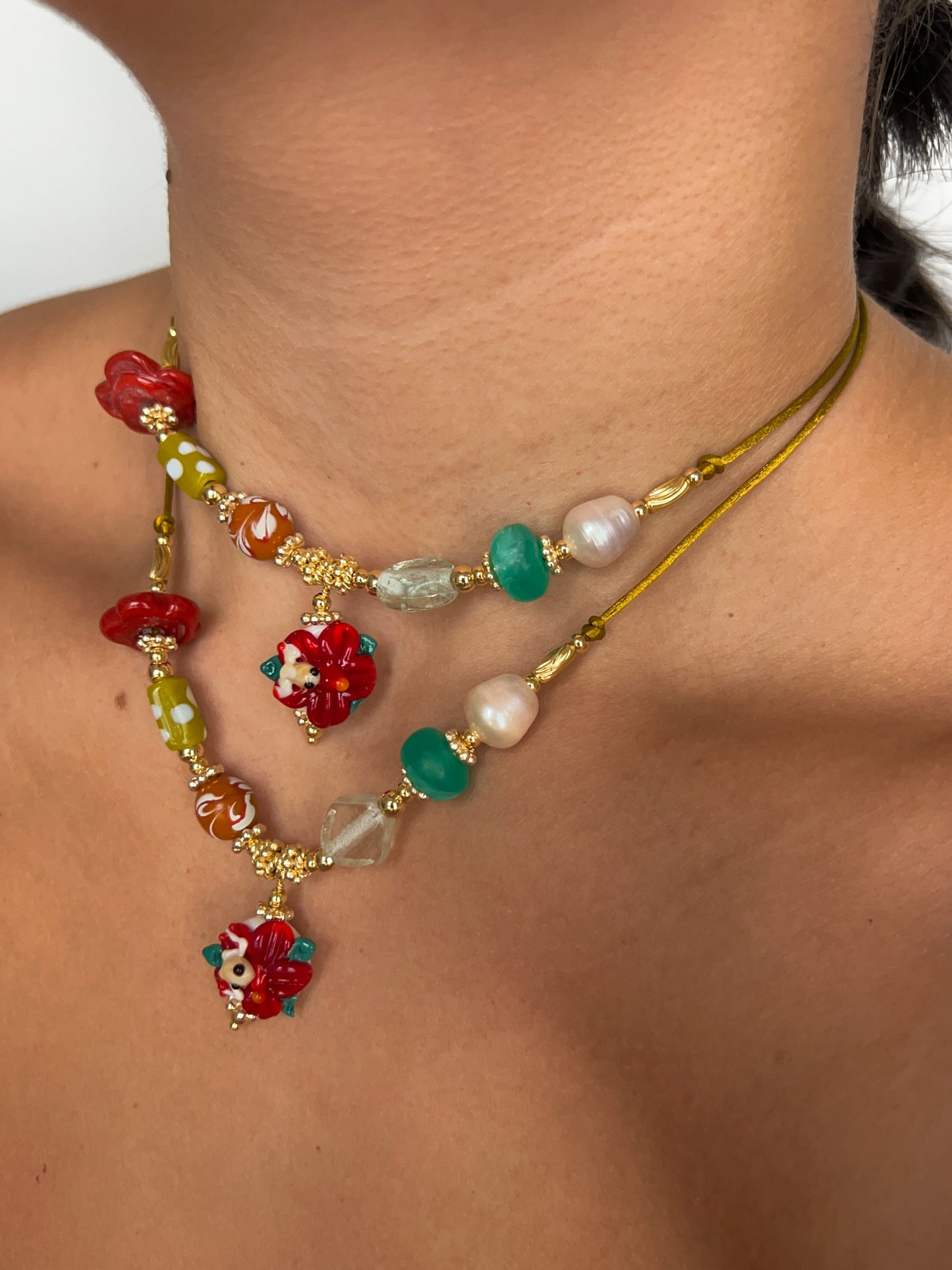 Flor de Maga Necklace