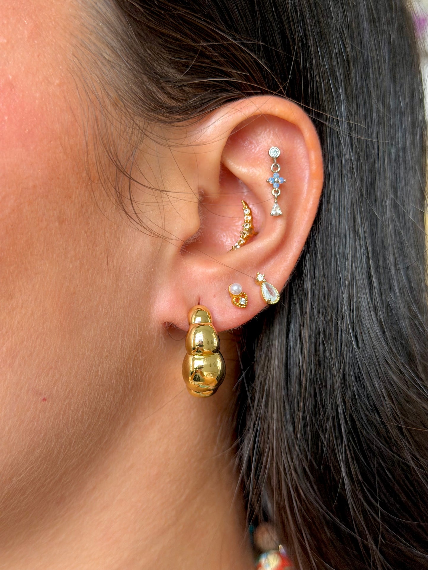 Croissant Earrings
