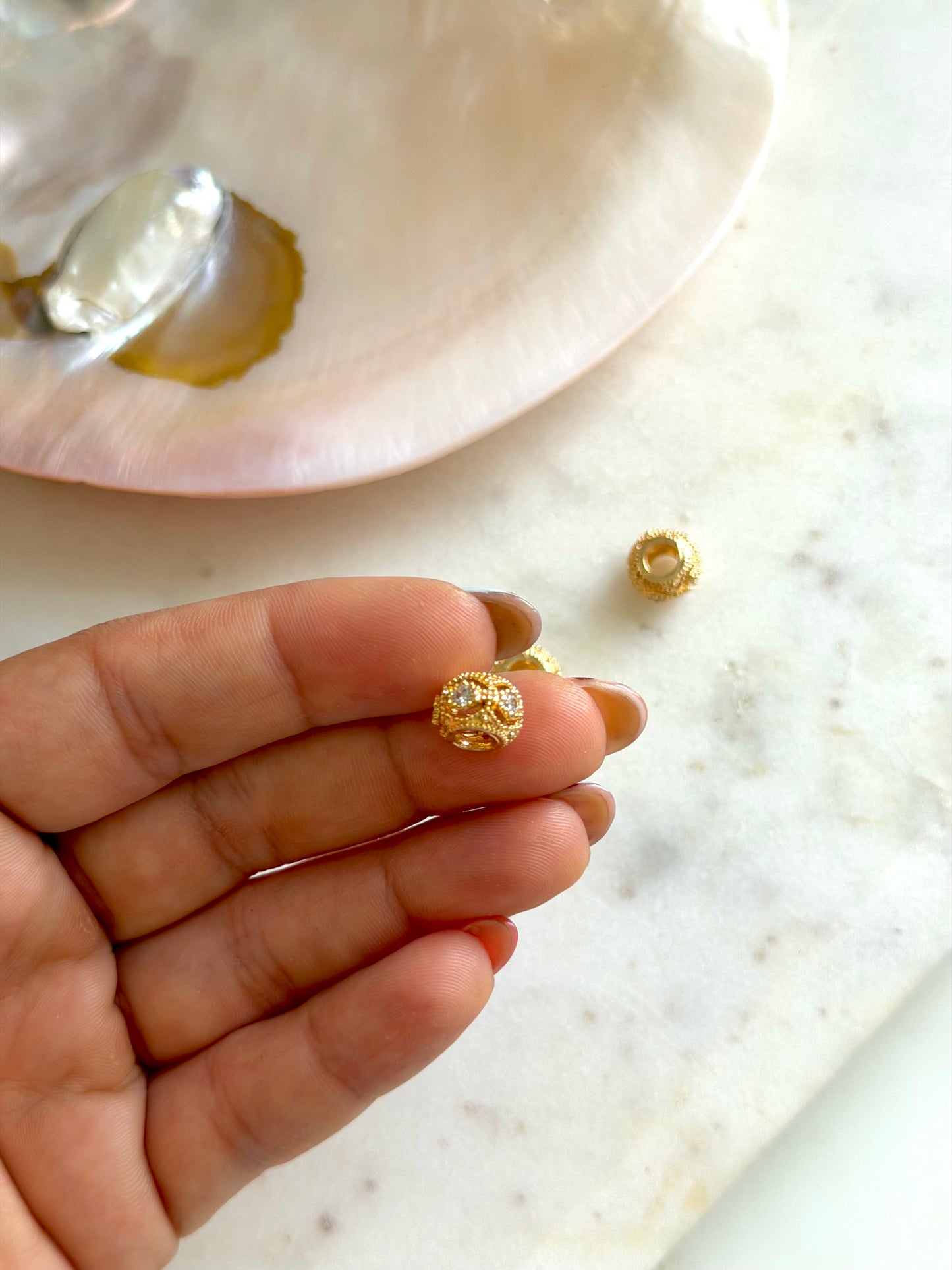 18k Gold Plated Charm