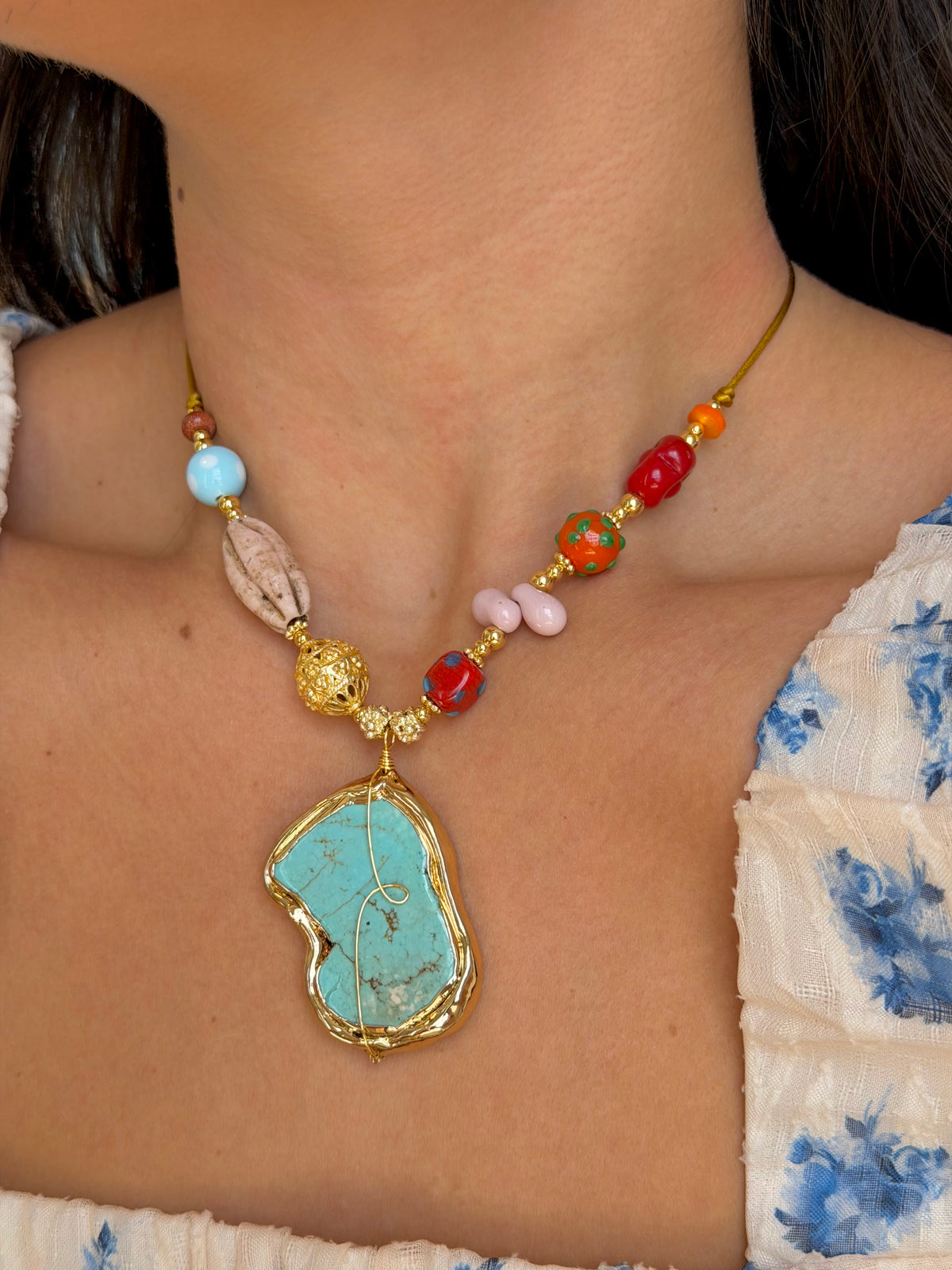 Howlite Necklace