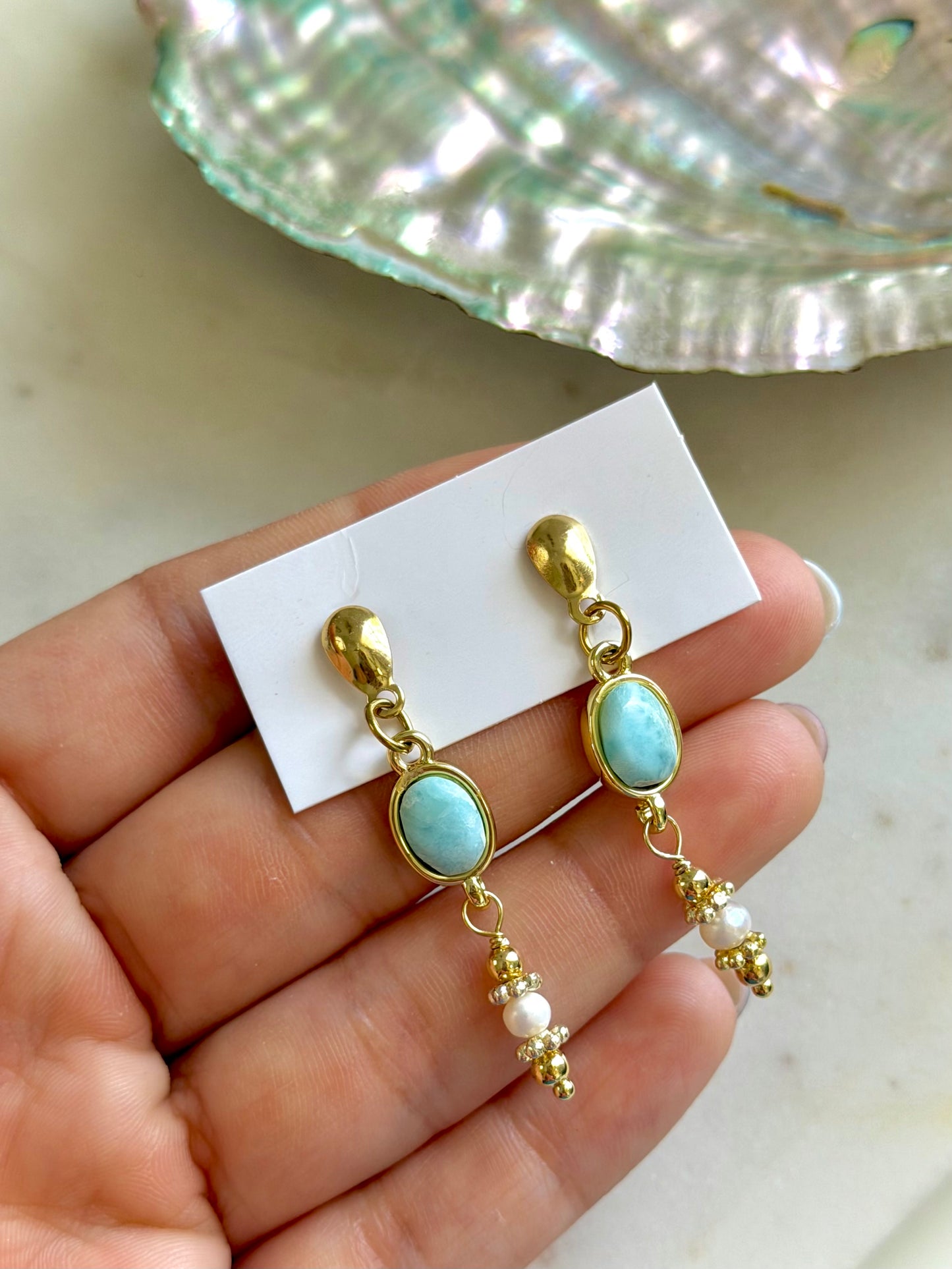 Perla del Mar Earrings