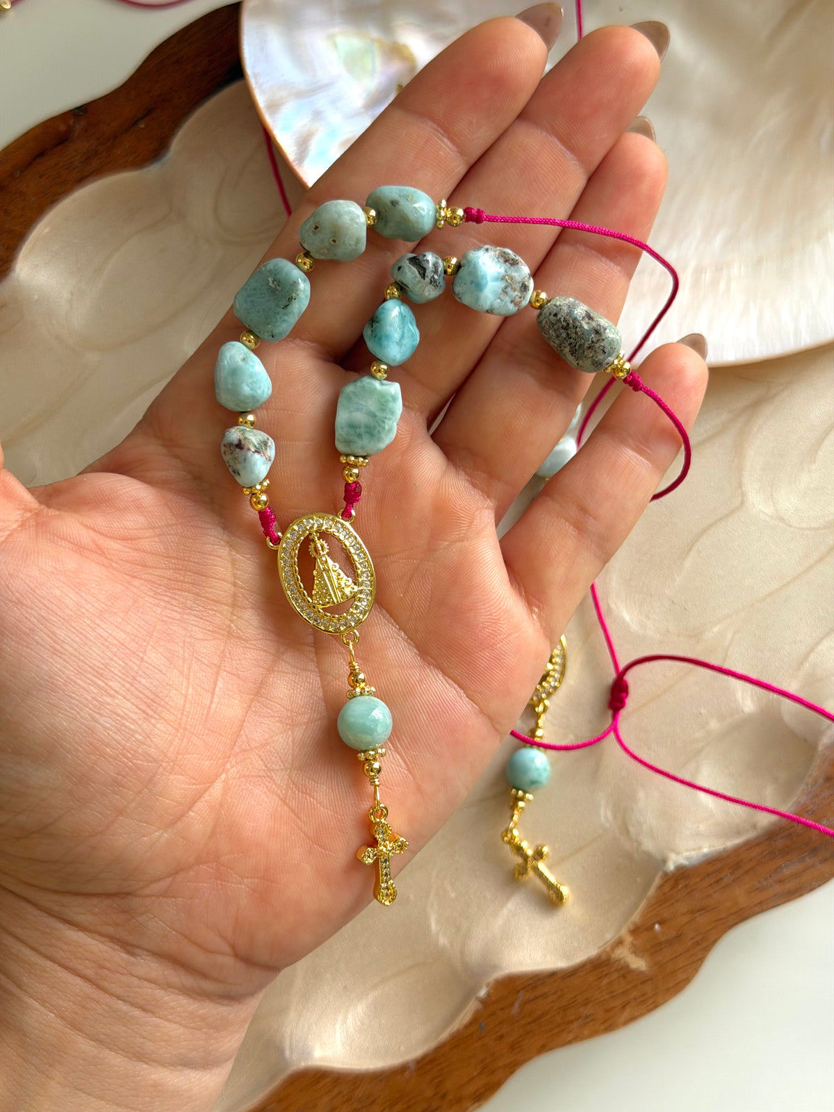 Larimar 2.0 Decenary Necklace