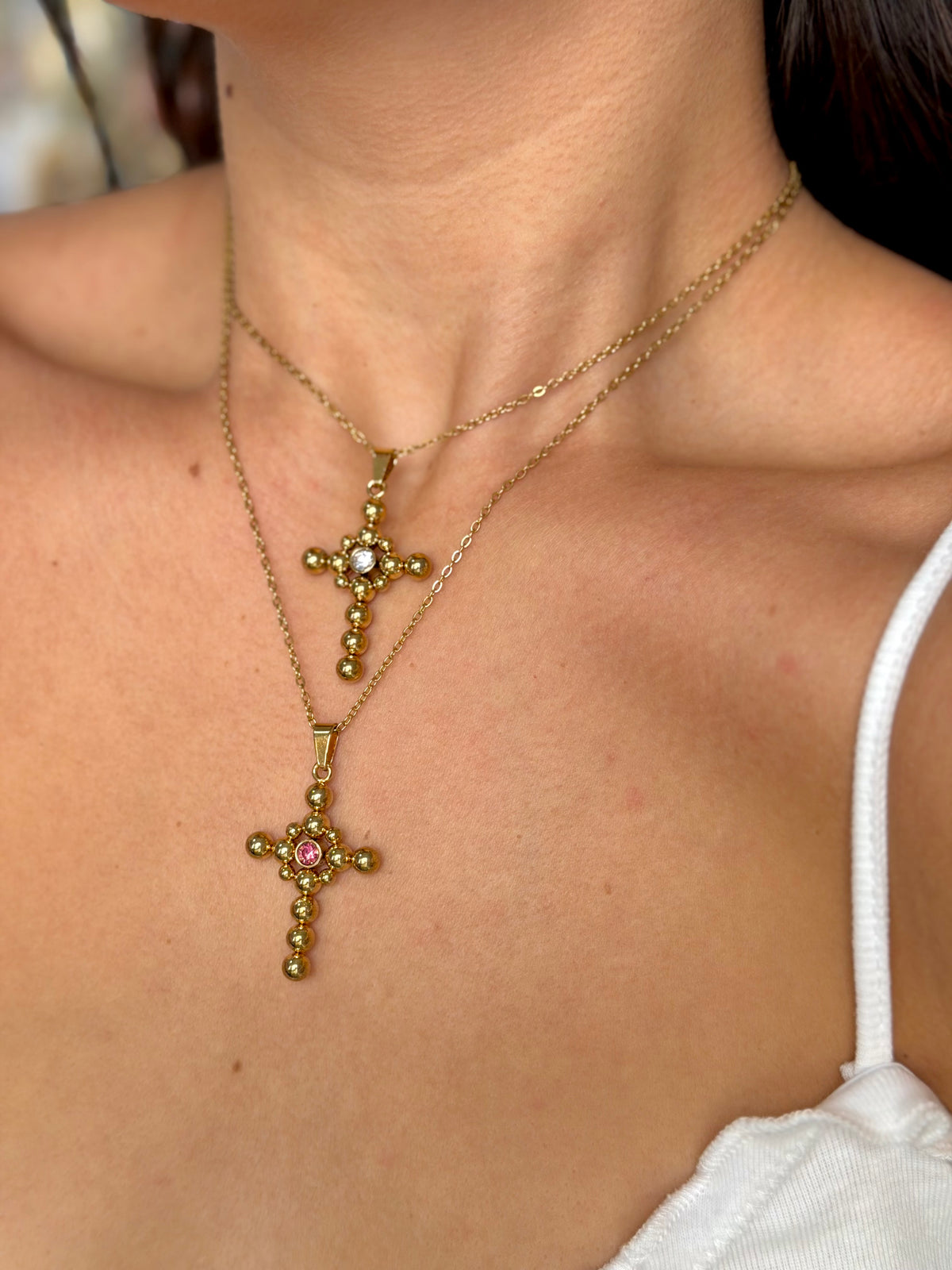Cruz Zirconia Chain