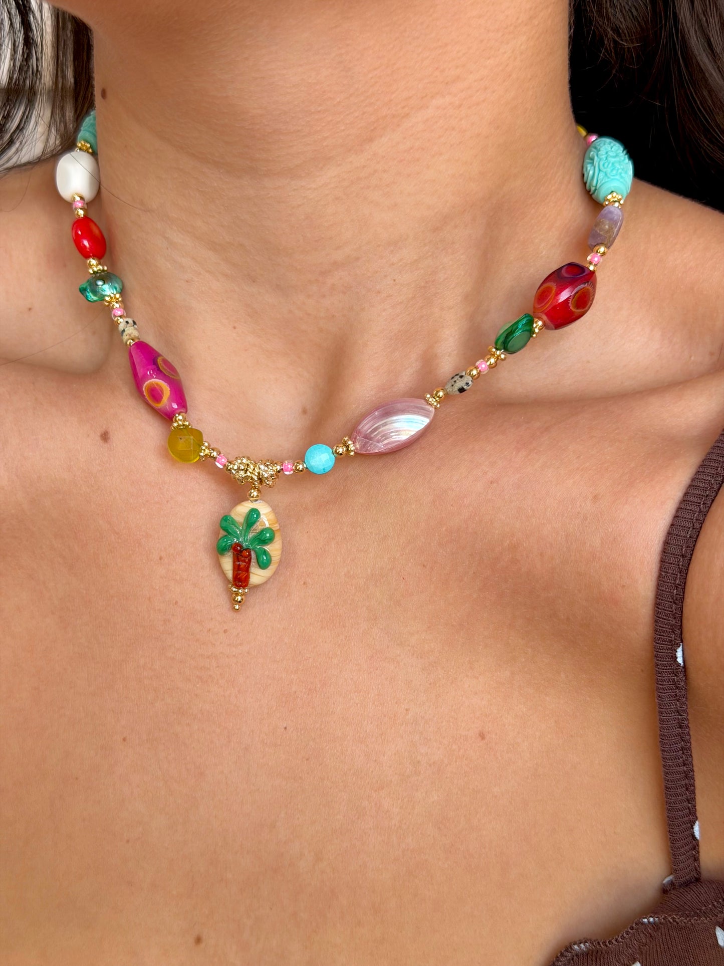 Palmeras Necklace