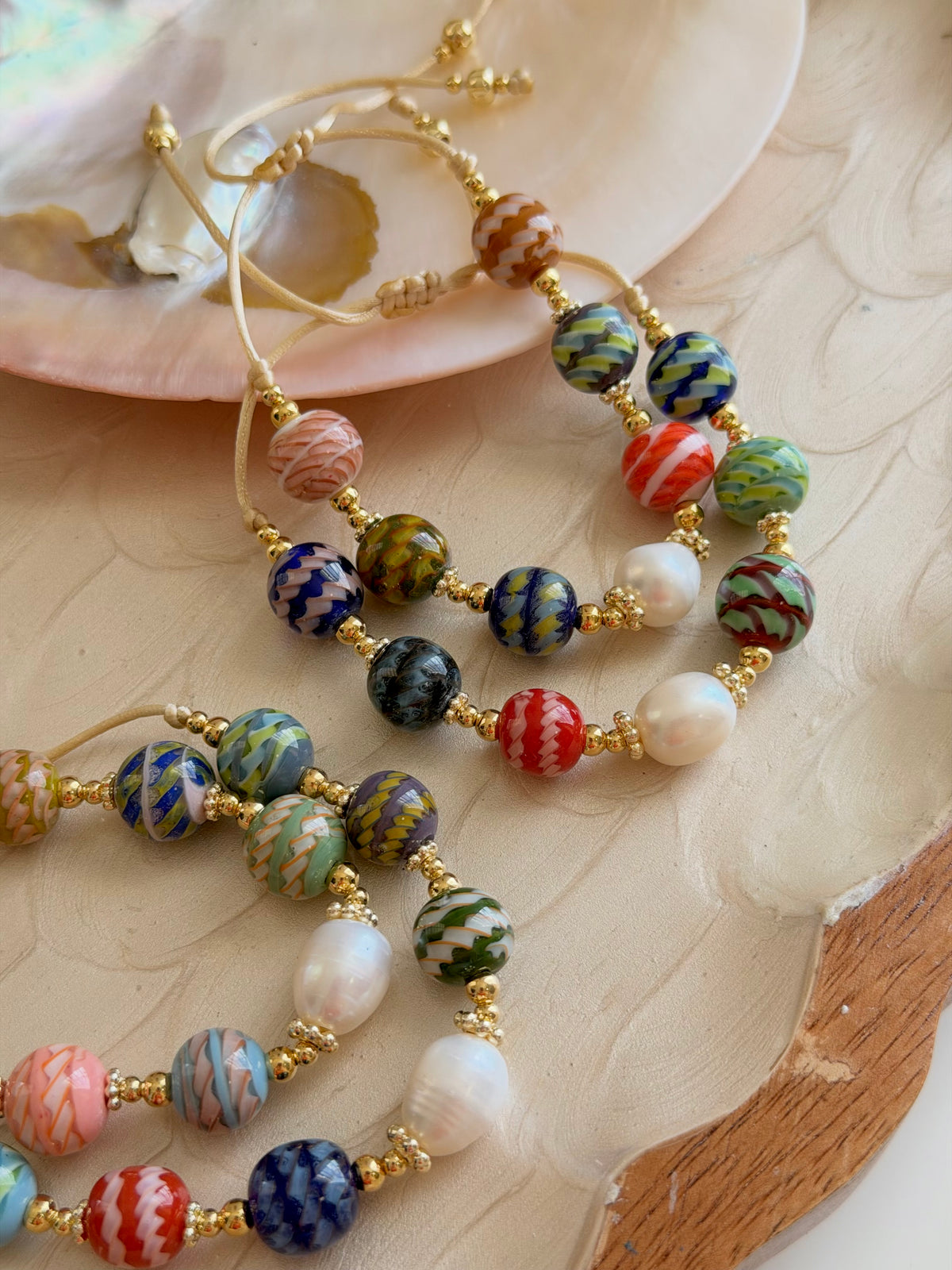 Murano Mix Bracelets
