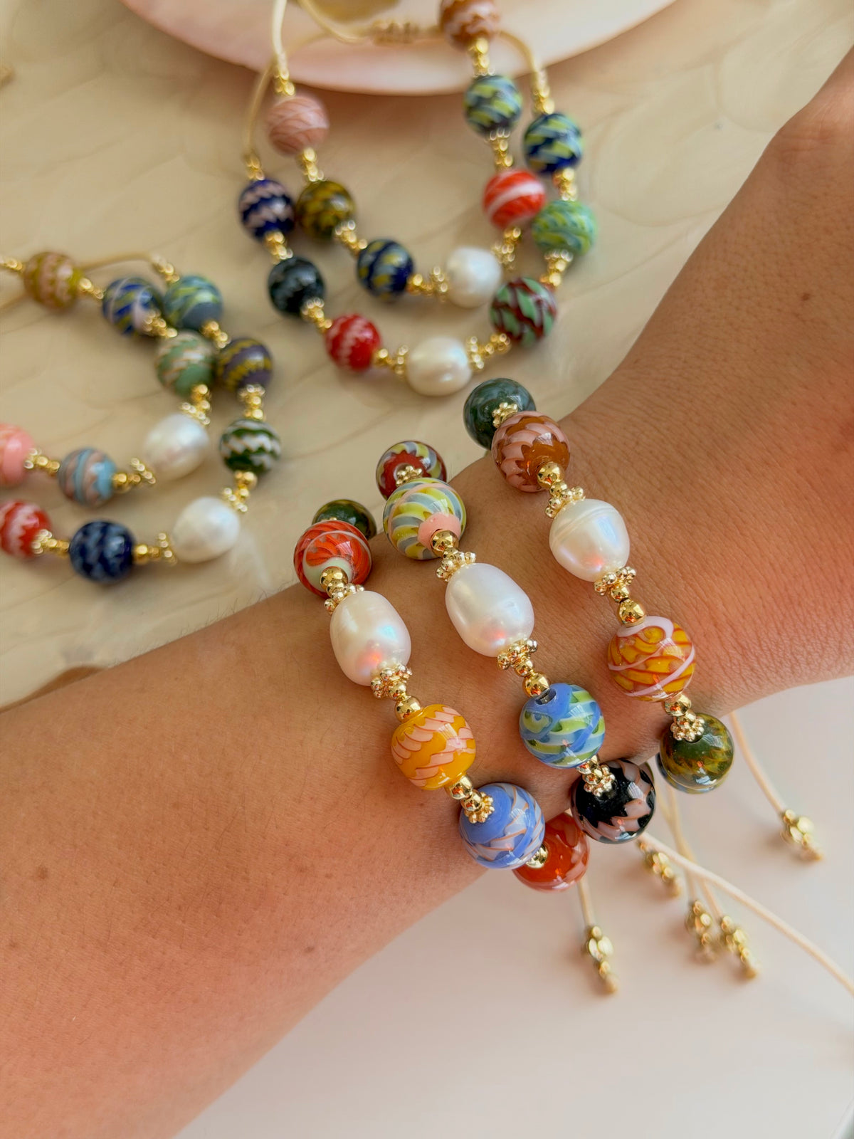 Murano Mix Bracelets