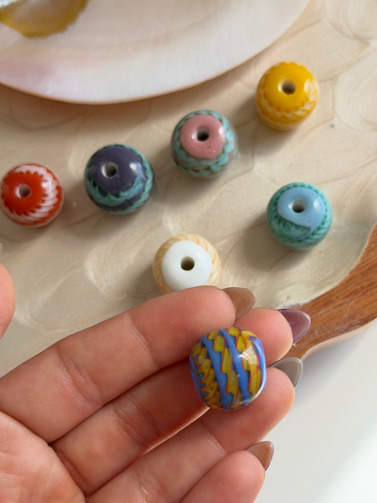 Murano Swirl Charm